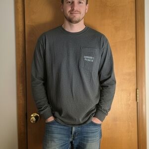 Carhartt Rugged Charcoal Long Sleeve Tee